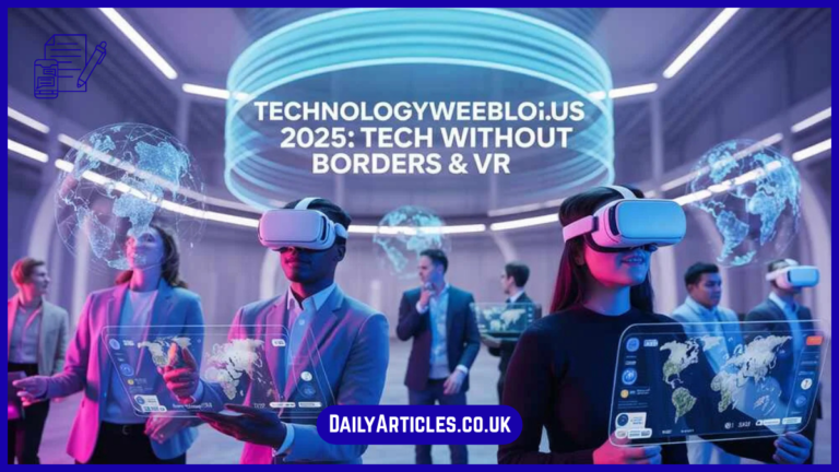 Exploring the Impact and Reach of TechnologyWeekBlog.us technologyweekblog.us