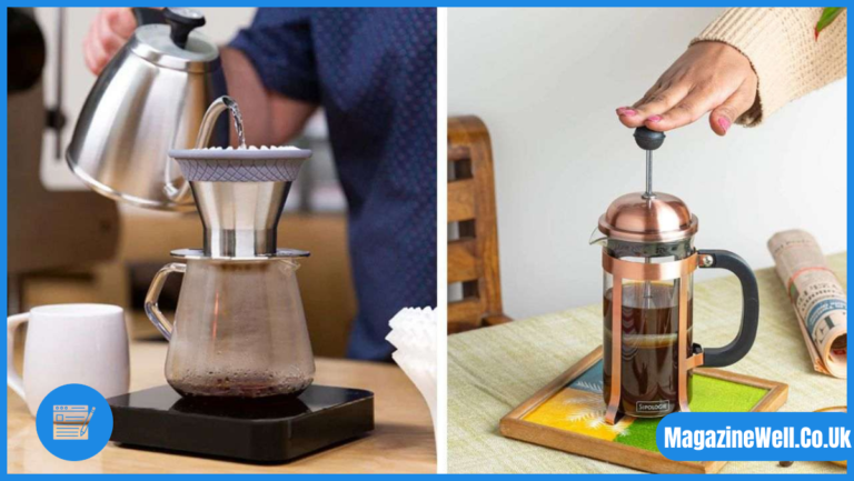 compare coffee brewing methods like pour-over and french press. which one is easier to make