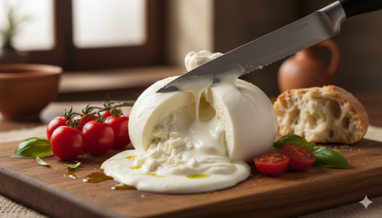 Buffalo burrata