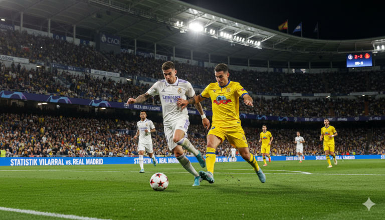 statistik villarreal vs real madrid